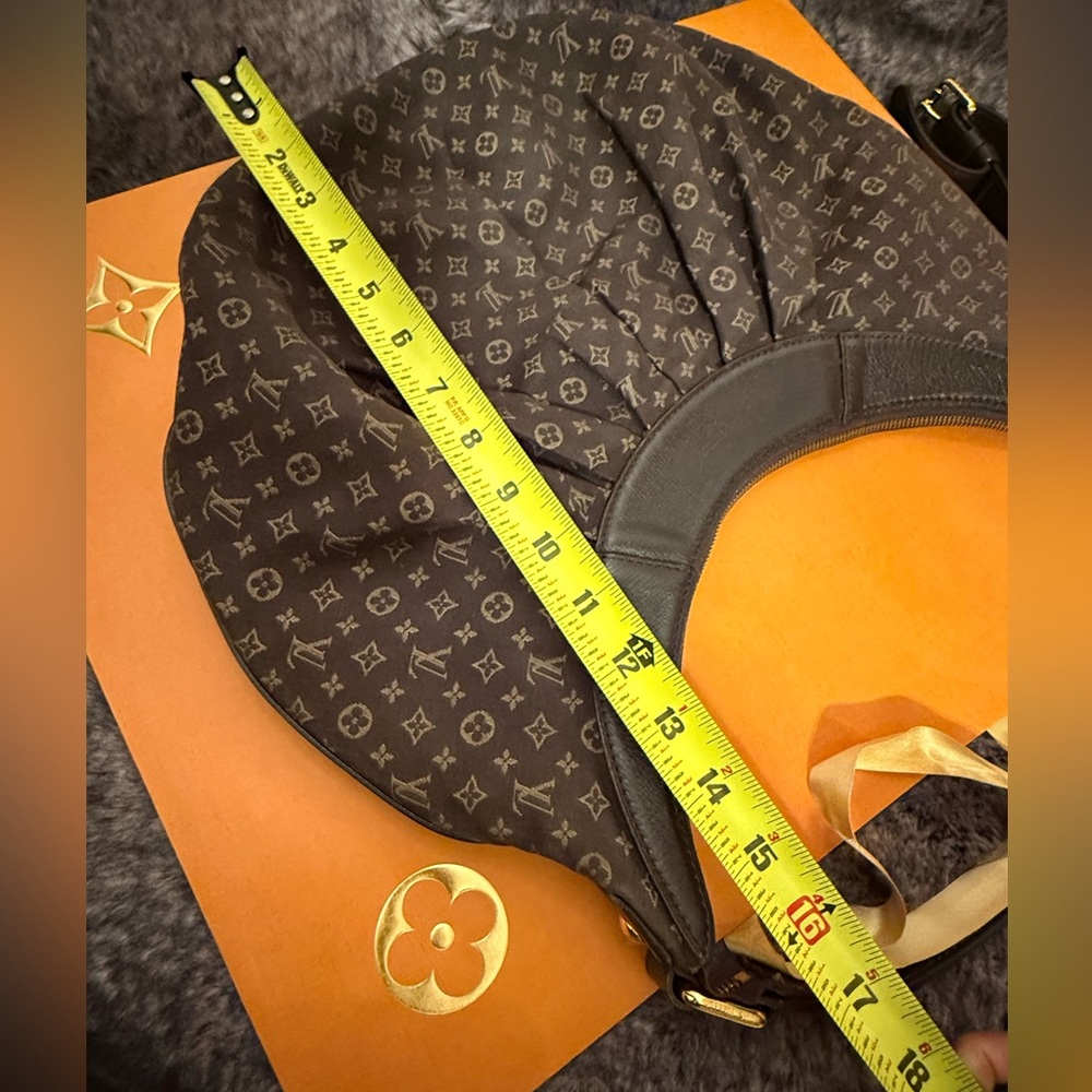 Louis Vuitton Monogram Idylle Rhapsodie Hobo shoulder bag in the "Encre" color - Picture 12 of 12